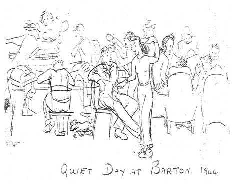 Quiet Day at Barton - Copyright June Gummer, by permission of Wg Cdr Alan Watkinson